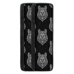 Native Tribal Wolf Pattern Print Refrigerator Handle Covers