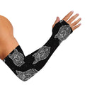 Native Tribal Wolf Pattern Print Sun Protection Arm Sleeves