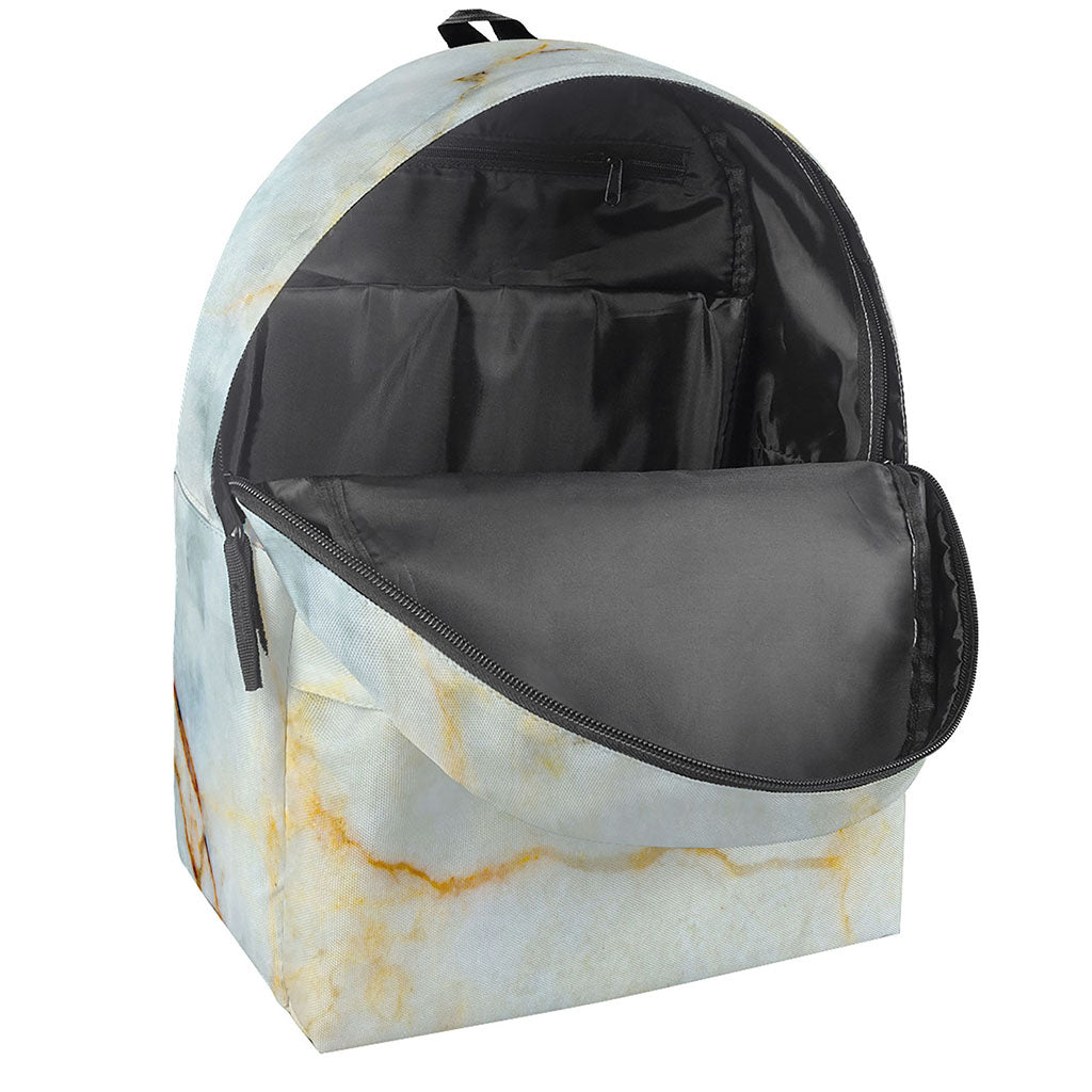 Natural Gold Marble Print Backpack