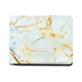 Natural Gold Marble Print Bifold Wallet