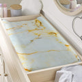 Natural Gold Marble Print Changing Pad Cover