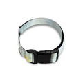 Natural Gold Marble Print Dog Collar