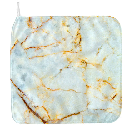 Natural Gold Marble Print Hand Towel