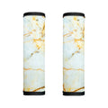 Natural Gold Marble Print Handle Covers