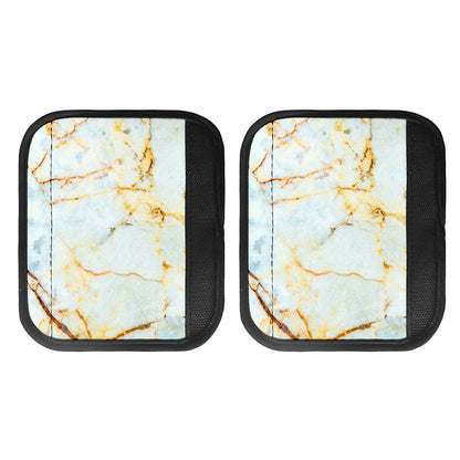 Natural Gold Marble Print Handle Covers
