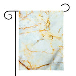 Natural Gold Marble Print House Flag
