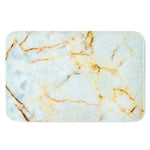 Natural Gold Marble Print Indoor Door Mat