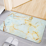 Natural Gold Marble Print Indoor Door Mat