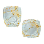 Natural Gold Marble Print Office Chair Cover