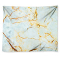 Natural Gold Marble Print Tapestry