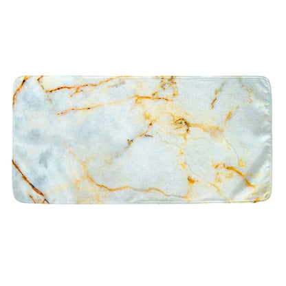 Natural Gold Marble Print Towel