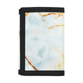 Natural Gold Marble Print Trifold Wallet