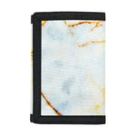 Natural Gold Marble Print Trifold Wallet