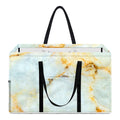 Natural Gold Marble Print Utility Tote Bag