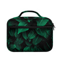 Natural Green Leaf Print Briefcase Bible Bag