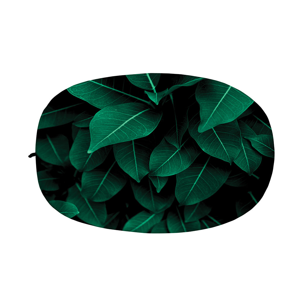 Natural Green Leaf Print Car Side Mirror Covers