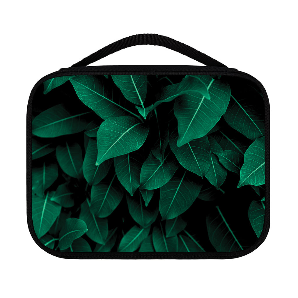 Natural Green Leaf Print Classic Bible Case