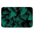 Natural Green Leaf Print Indoor Door Mat