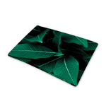 Natural Green Leaf Print Pet Cooling Mat Cover