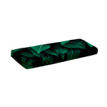 Natural Green Leaf Print Piano Keyboard Cover