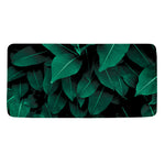 Natural Green Leaf Print Towel