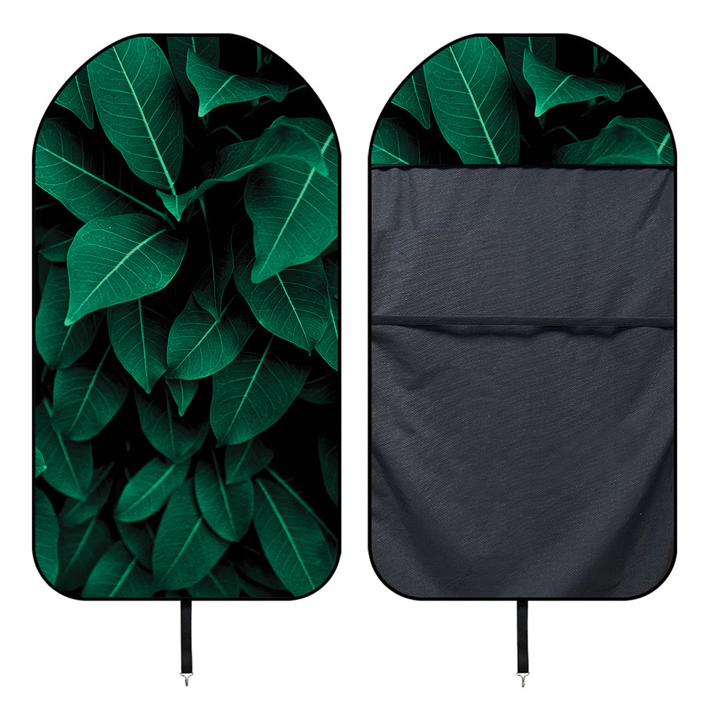 Natural Green Leaf Print Waterproof Car Seat Cover