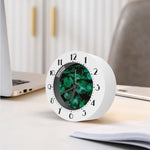 Natural Tropical Leaf Print Alarm Clock
