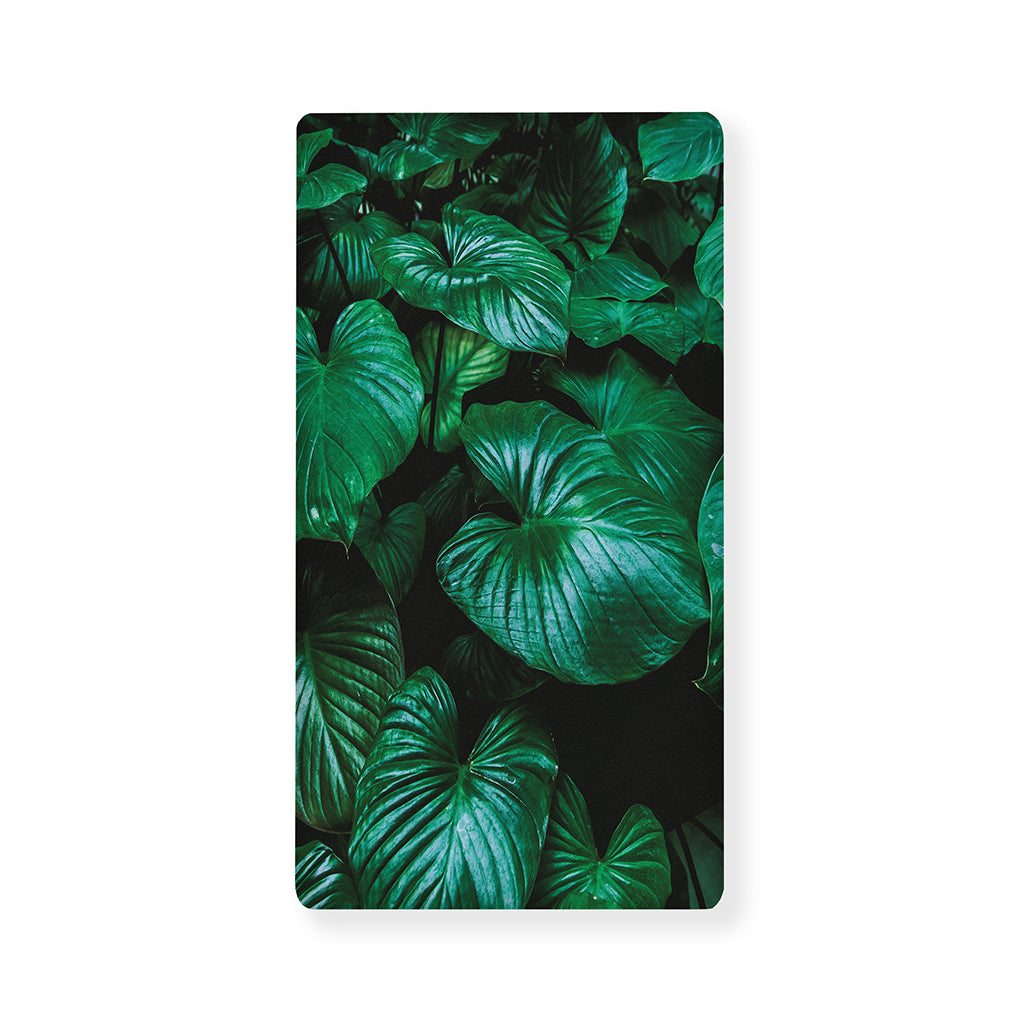 Natural Tropical Leaf Print Baby Crib Sheet