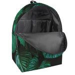 Natural Tropical Leaf Print Backpack