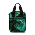 Natural Tropical Leaf Print Bible Tote Bag
