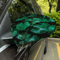 Natural Tropical Leaf Print Car Side Mirror Covers