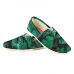 Natural Tropical Leaf Print Casual Shoes
