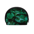 Natural Tropical Leaf Print Coin Purse