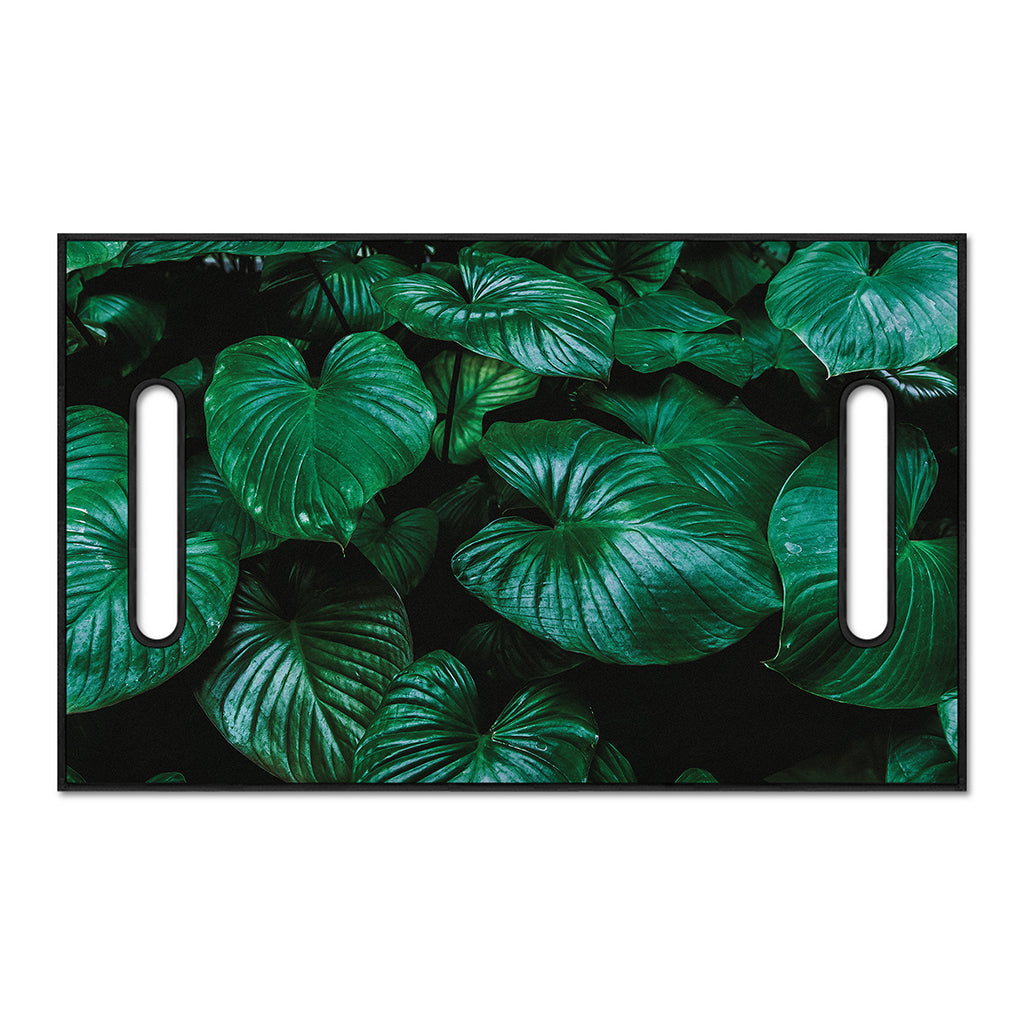 Natural Tropical Leaf Print Golf Cart Seat Cover
