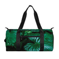 Natural Tropical Leaf Print Gym Bag