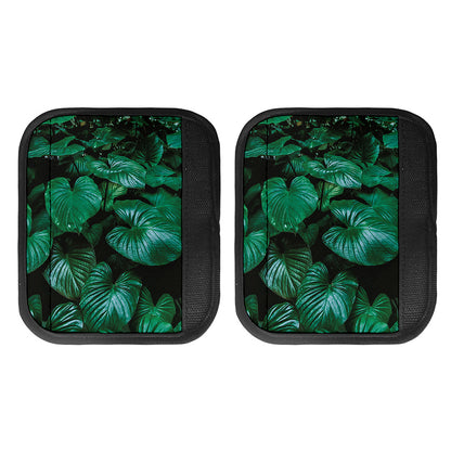 Natural Tropical Leaf Print Handle Covers