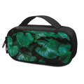 Natural Tropical Leaf Print Portable Cooler Travel Case