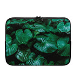 Natural Tropical Leaf Print Laptop Sleeve