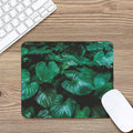 Natural Tropical Leaf Print Mouse Pad
