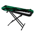 Natural Tropical Leaf Print Piano Keyboard Cover