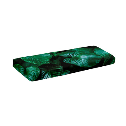 Natural Tropical Leaf Print Piano Keyboard Cover