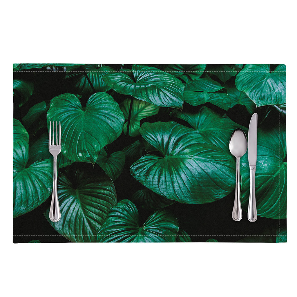 Natural Tropical Leaf Print Placemat