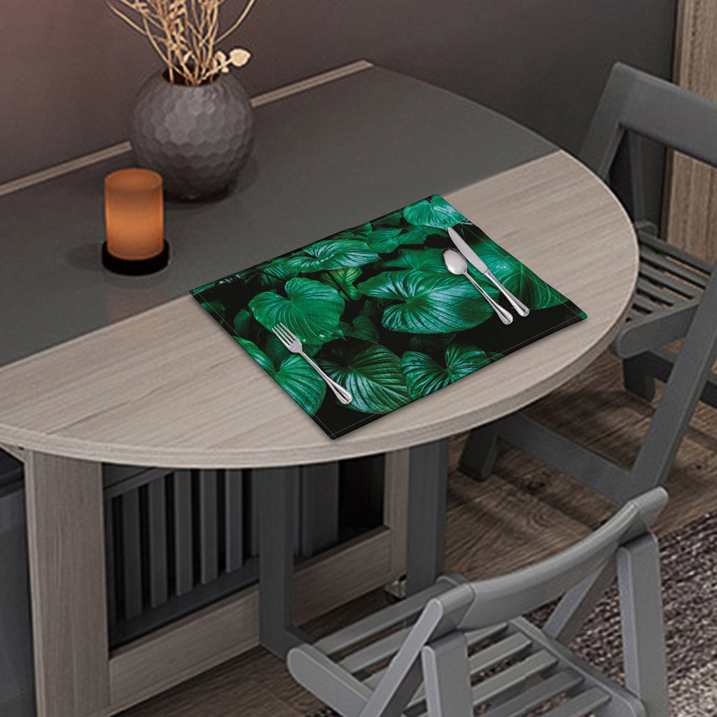 Natural Tropical Leaf Print Placemat