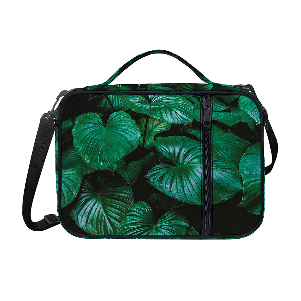 Natural Tropical Leaf Print Shoulder Strap Bible Bag