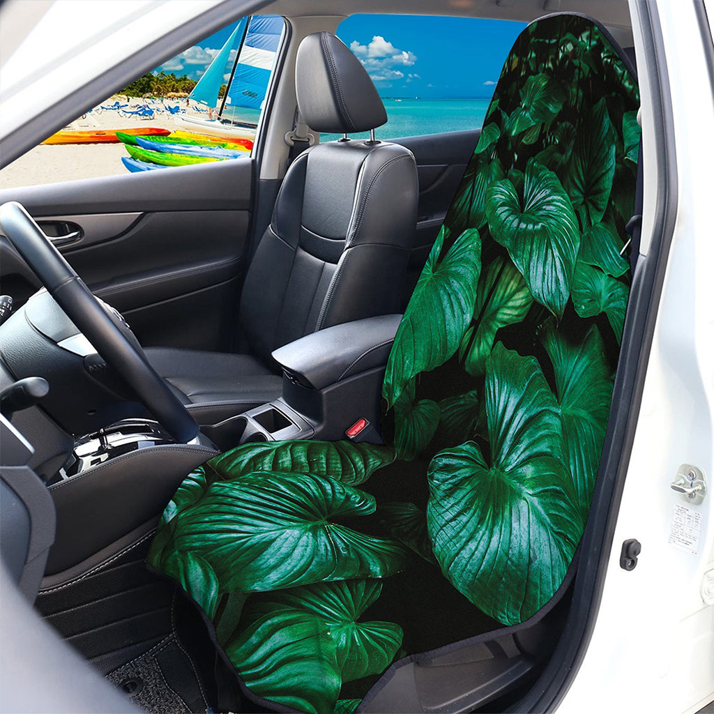 Natural Tropical Leaf Print Waterproof Car Seat Cover