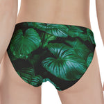 Natural Tropical Leaf Print Women's Panties