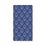 Nautical Anchor Pattern Print Baby Crib Sheet
