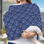 Nautical Anchor Pattern Print Baby Seat Cover