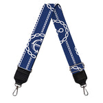 Nautical Anchor Pattern Print Bag Strap