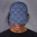 Nautical Anchor Pattern Print Baseball Cap